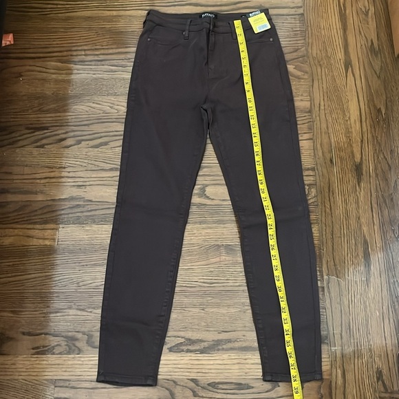 Buffalo David Bitton womens High Rise Pant Brown Size 6 New With Tag - Picture 4 of 11